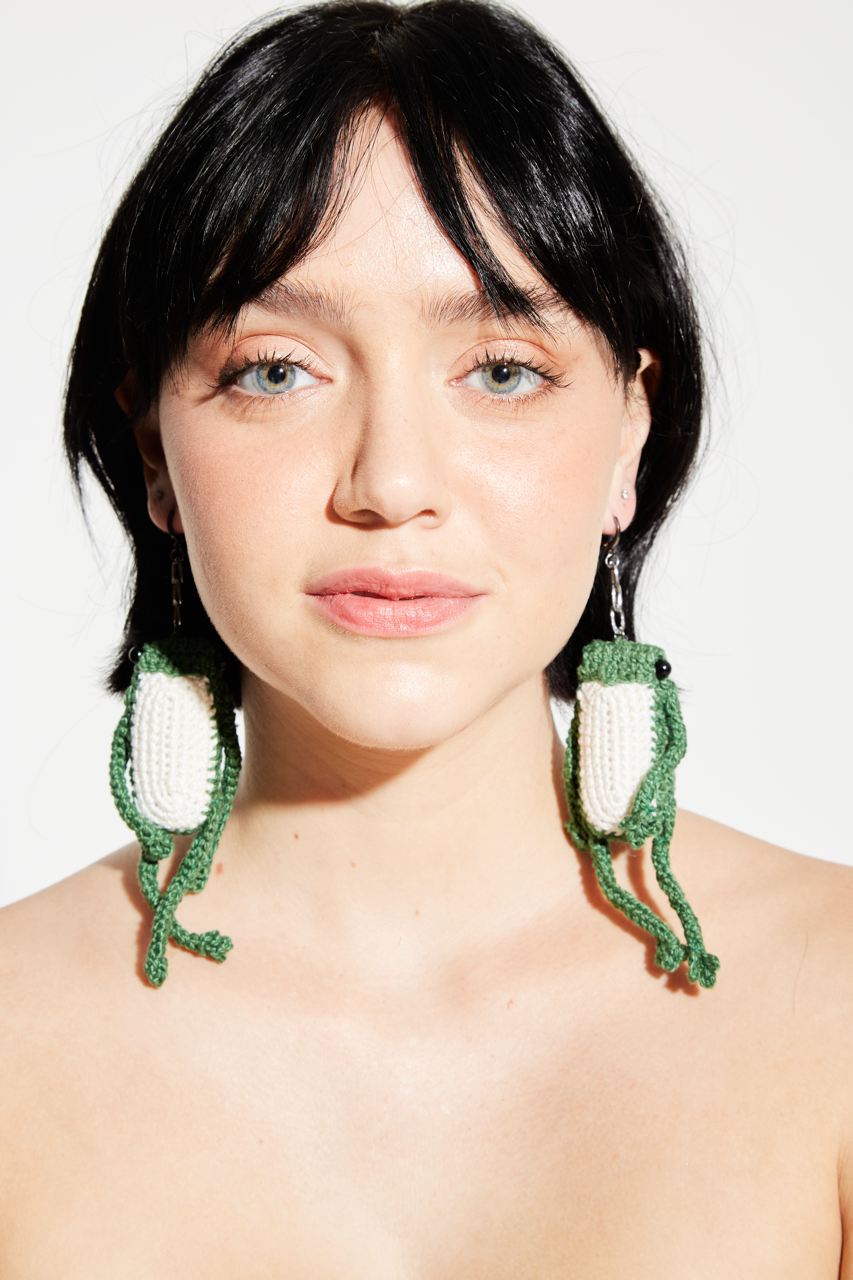 Earring Frog