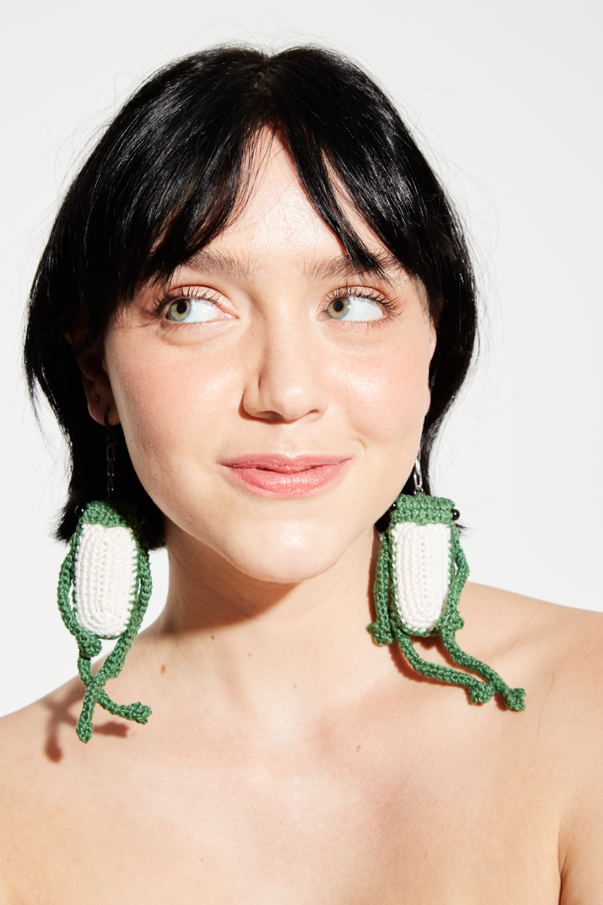 Earring Frog